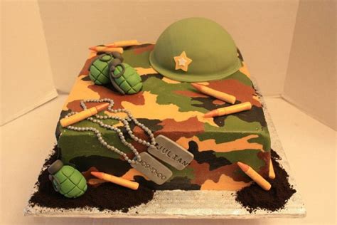 Camouflage Cake