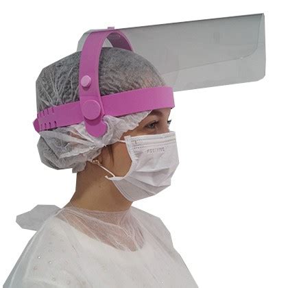 Protetor Facial Face Shield Articulado Rosa Unidades Shopee Brasil