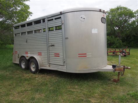 2008 Bumper Hitch Trailer W-W Aluminum Tandem Axle -18ft including ...