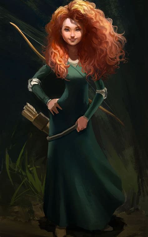 Merida Princess Wallpaper Hd Princess Merida Merida Brave Disney Brave