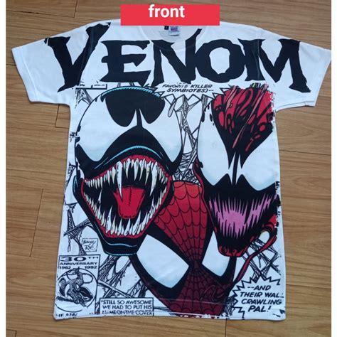 Jual KAOS AOP VENOM 03 HAND BOOTLEG TAG THAILAND AOP ALL OF PRINT