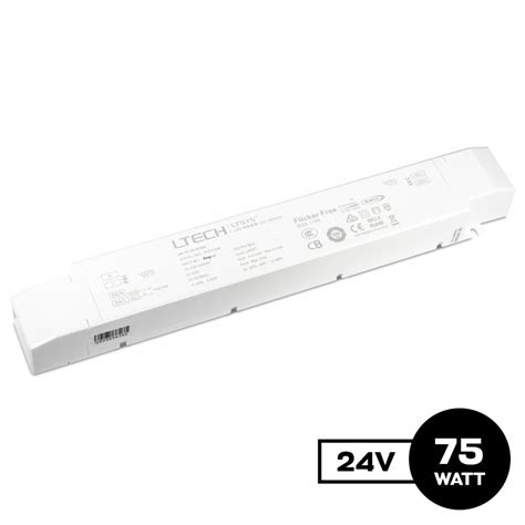 Alimentatore 75W 24V DALI E PUSH Dimming LTech LM 75 24 G1D2