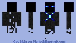 CJ THE ENDERMAN GHOST EDITION Minecraft Skin