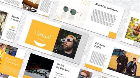 Visual Powerpoint Template 139935 Templatemonster