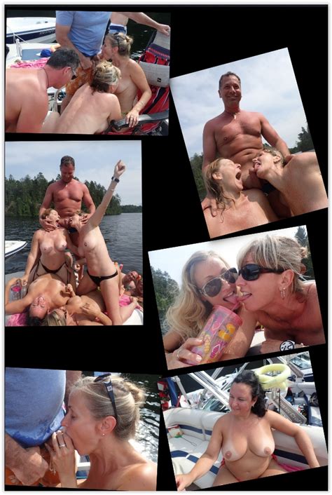 Easygoing Mature Group Having Sex On Boats G Foto Porno