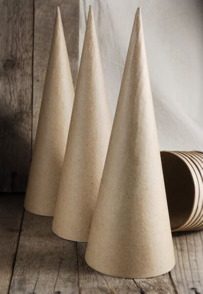 Paper Mache Cones 1375 X 5in