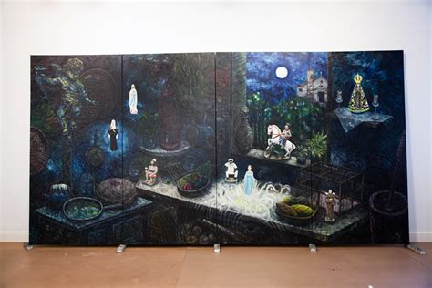 Magic Realism In Oscar Oiwas New York Studio Maria Brito