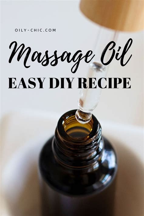 Essential Oils For Massage Making Essential Oils Body Oil Diy Body