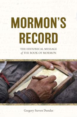 Mormon's Record | Religious Studies Center