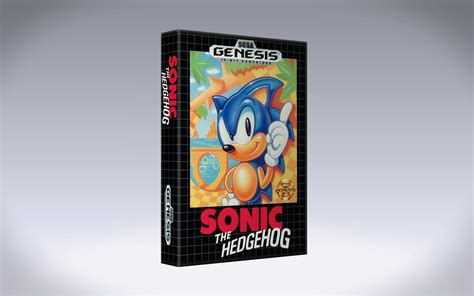 Gaming Relics Sega Genesis Sonic The Hedgehog