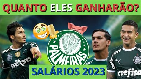 🐷🤑os Maiores SalÁrios Do Palmeiras 2023 Confira🤑🐷 Youtube