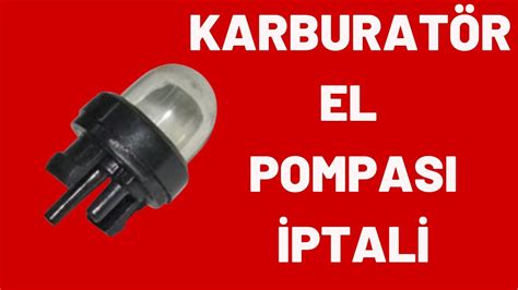 Karb Rat R Manuel El Pompasi Nasil Ptal Ed L R Husqvarna