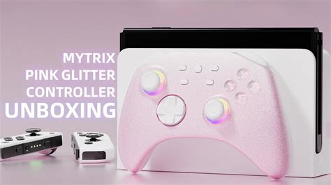 Mytrix Controller Unboxing Pink Glitter Granite Youtube