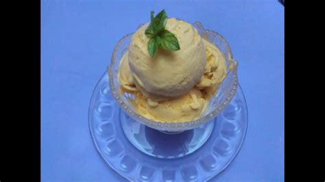 Peach Mango Ice Cream Youtube