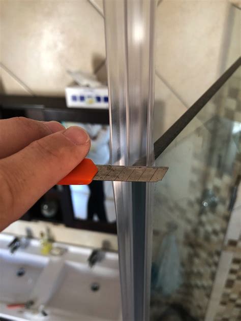 How To Replace Your Shower Door Seals | The DIY Life