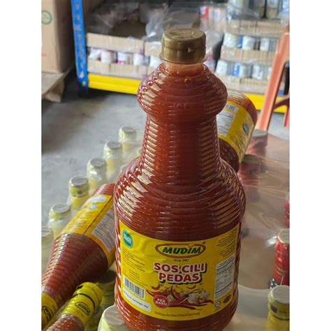Mudim Soya Sauce Kicap Istimewa Hot Chili Sauce Sos Cili Pedas 2 0kg Shopee Malaysia