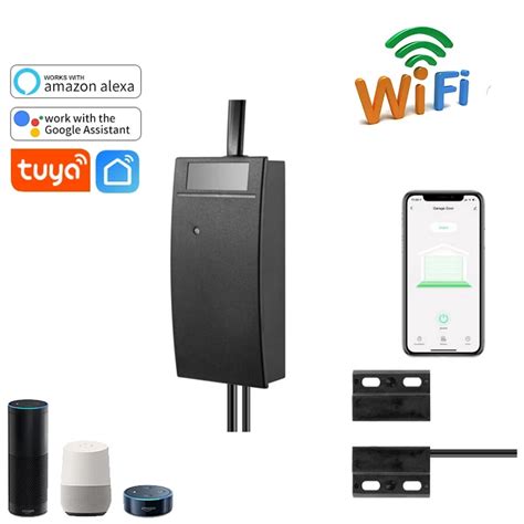 Sensor Inteligente De Puerta De Garaje Con Wifi Detector De Puerta