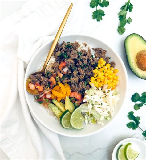 Healthy Taco Bowl Gourmet Mami