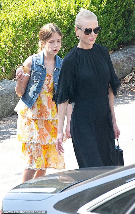 Nicole Kidman And Keith Urban Attend Church With Their Rarely Seen