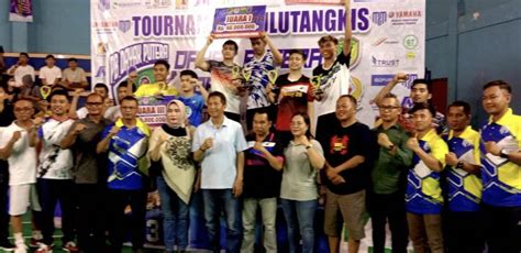 Turnamen Bulutangkis Dayak Putra Open 2023 Ditutup Pj Bupati Tegak Lurus