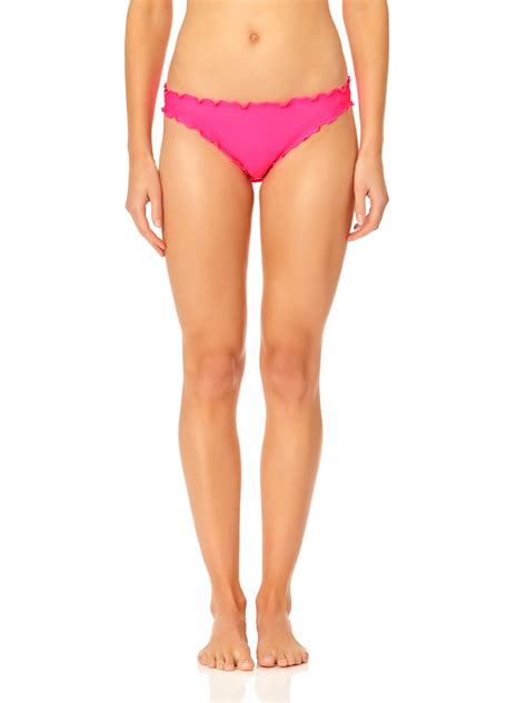 No Boundaries Juniors Lettuce Edge Bikini Swim Bottom Walmart