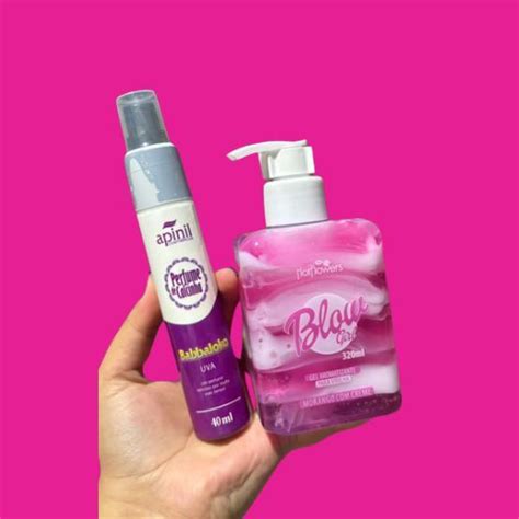 Kit Blow Girl Gel Hidrantante Hot Flowers E Perfume De Calcinha Varios Sabores Shopee Brasil