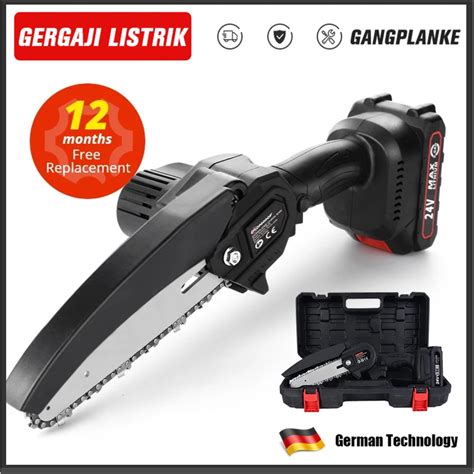 Jual Chainsaw Gergaji Rantai Elektrik Mini Inch Inch Inch