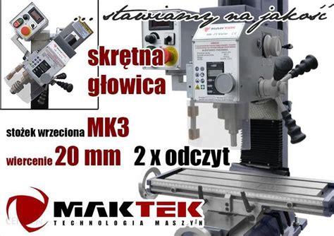 Maktek Wiertarko Frezarka HK25 VARIO 20mm Opinie I Ceny Na Ceneo Pl