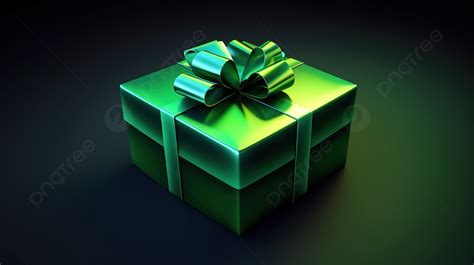 Gift Icon Rendered In 3d Background Social Media 3d 3d Gift Box