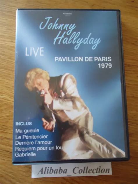 Dvd Johnny Hallyday Concert Live Pavillon Paris Eur