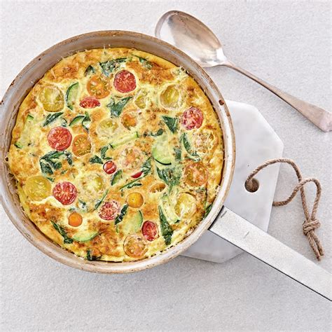 Recette De Frittata Courgettes Tomates Cerises Et Parmesan Coup De Pouce