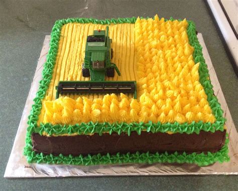 Harvesting Farming Crop Cake Farm Birthday Cakes Cupcake Cakes