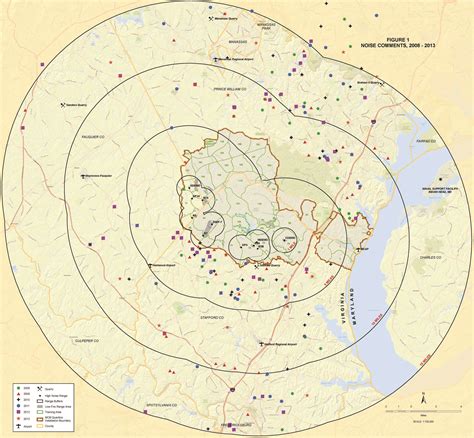 Marine Corps Base Quantico Map