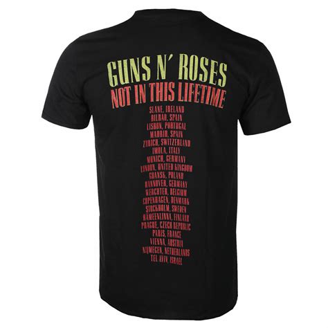 Tričko Pánske Guns N Roses Pistols And Roses Black Rock Off Gnrts89mb Metalshop Sk