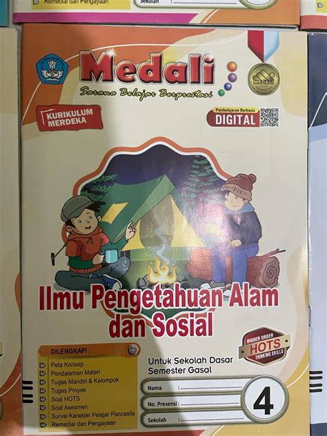 Distributor Supplier Agen Jual Buku Lks Kurikulum Merdeka Sd Mi Kelas