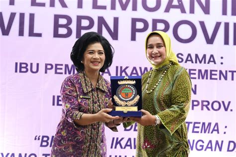 Tp Pkk Provinsi Lampung Jalin Sinergi Dan Kerjasama Dengan Ikawati