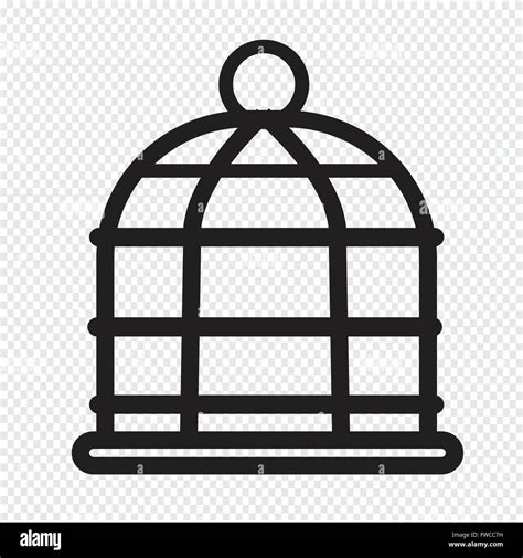 Bird Cage Icon Stock Vector Image And Art Alamy