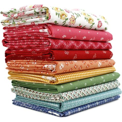 Lori Holt Fat Quarter Bundle 10 Pcs By Lori Holt For Riley Blake