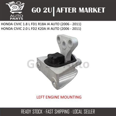 Left Engine Mounting Sna A Honda Civic L Fd Fd