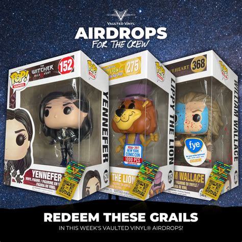 Redeem These Funko Pop Grails Vaulted Vinyl