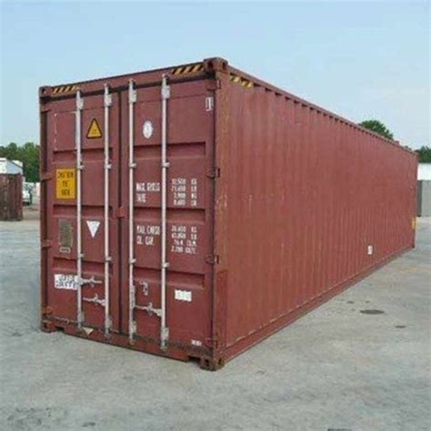 Mild Steel 40 Feet Used Shipping Container Capacity 30 40 Ton At Rs