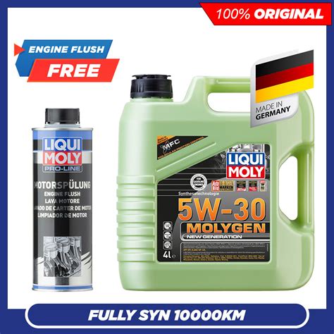 Free Lm Pro Line Engine Flush Liqui Moly Molygen New Generation W