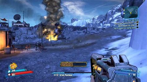 Borderlands 2 Commando Gameplay Level 17 Medium Physx Settings Youtube