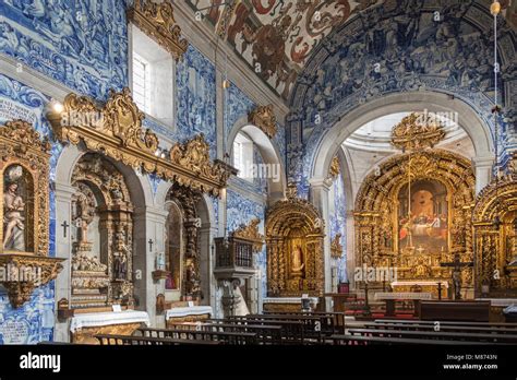 Interior Of The Se Cathedral Of Viana Do Castelo In Northern Portugal