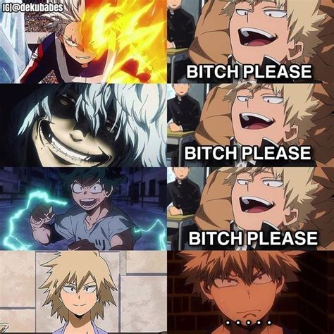 Bakugou Y Tu Te Adoro Katsuki Meme De Anime Memes Memes Divertidos