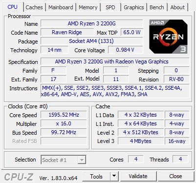 AMD Ryzen 3 2200G Review