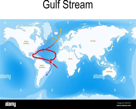 The Gulf Stream is a warm and swift Atlantic ocean current that ...