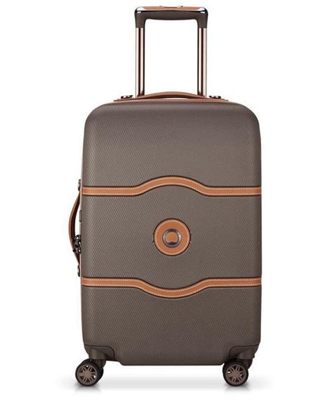 Delsey Chatelet Air Spinner Carry-on in Chocolate (Brown) | Lyst Canada