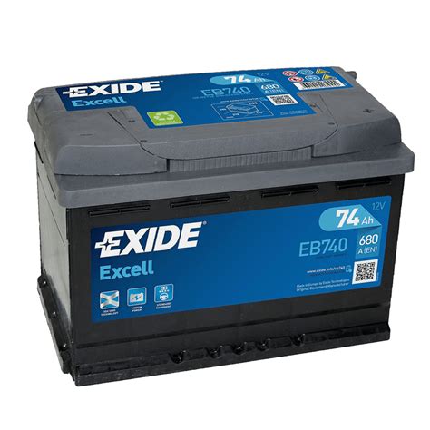 Exide Eb Excell V Ah A Autobatterie Starterbatterie Boot