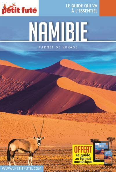 Guide Namibie 2019 Carnet Petit Futé Avec offre numérique broché